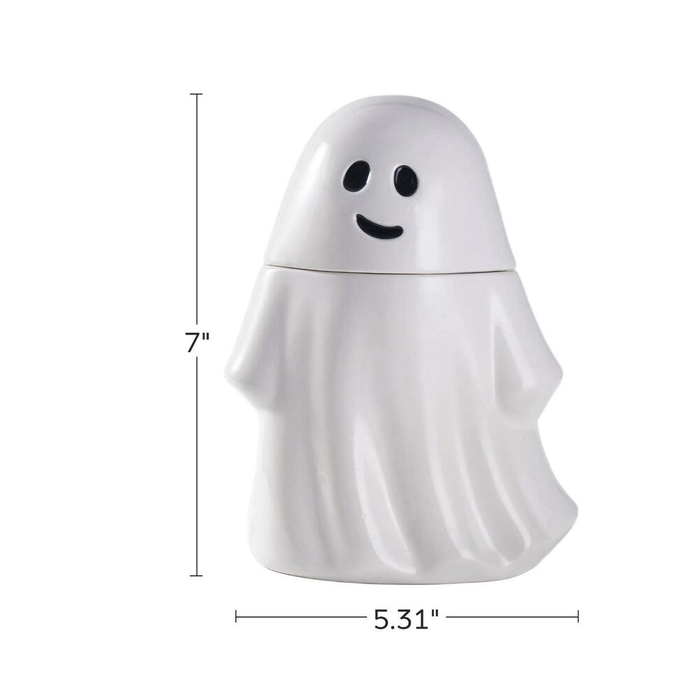 Way to Celebrate Halloween Ghost Cookie Jar
